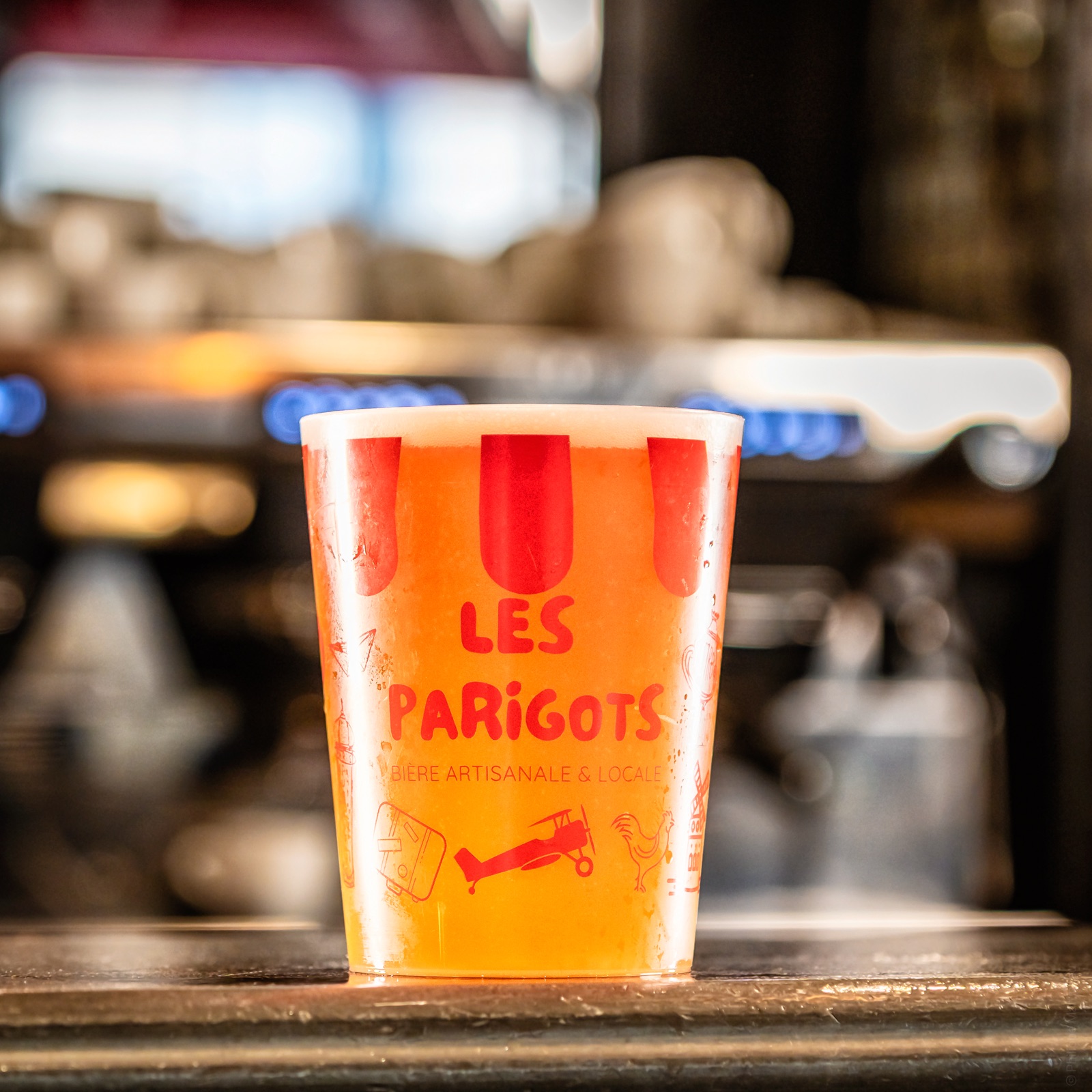 Pinte Les Parigots — notre bière maison artisanale & locale