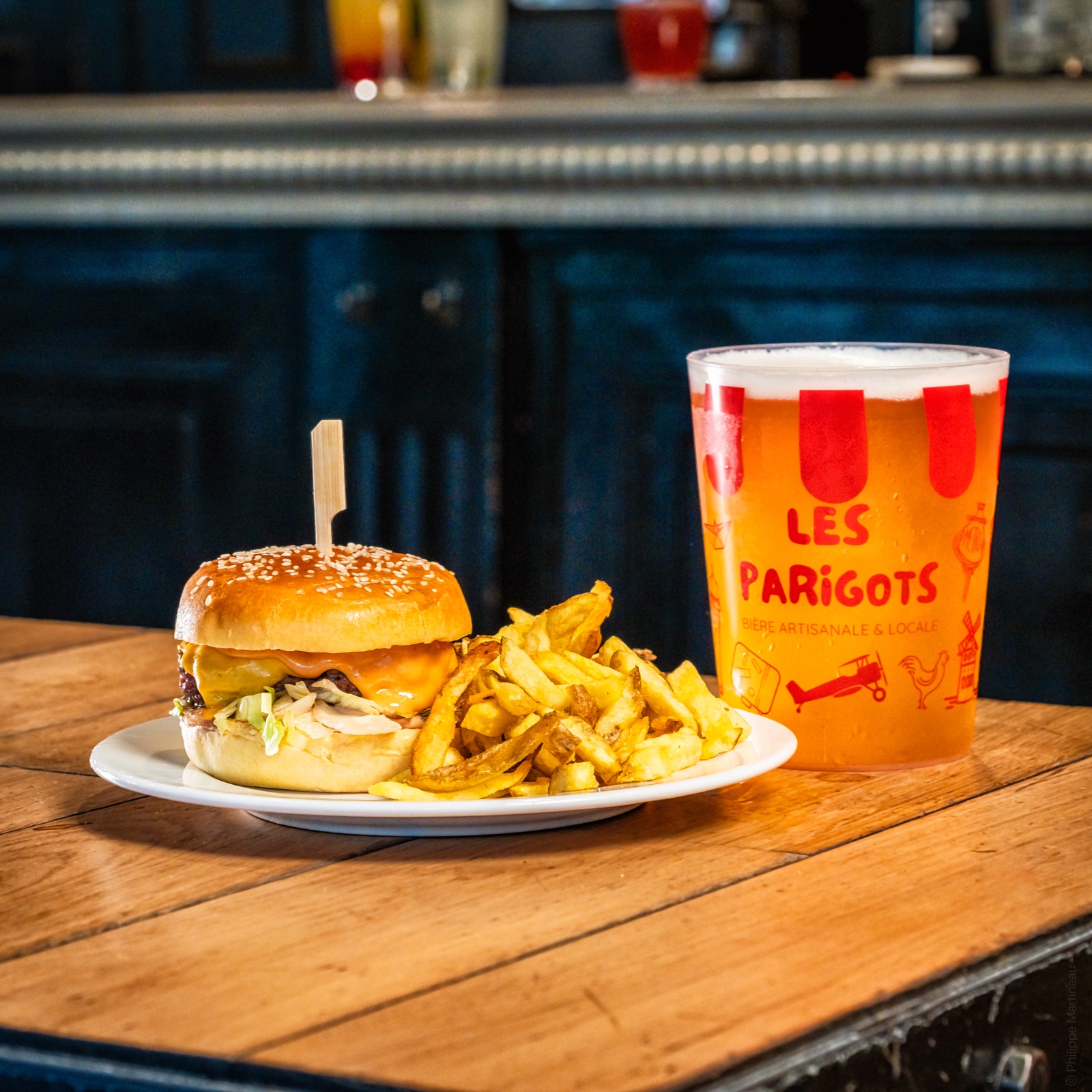 Formule litron + cheeseburger